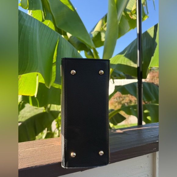 Dune London Two-Tone Black and Brown Bag - Picture 6 of 9